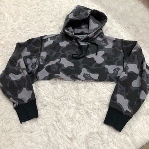Ripndip Black and Gray Camo Hoodie